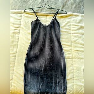 Black pretty little thing ribbed dress